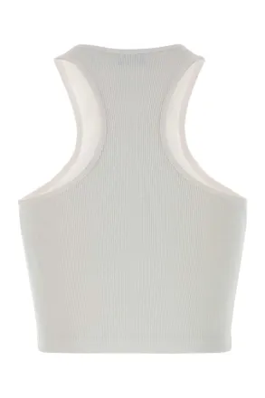 Off-white Stamp Tank Top - White
