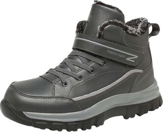 Generic Shoe Boots for Women Low Heel Anti Boot for Women Boots Waetpoof Womens Suede Boot Grey