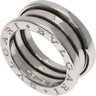 Bulgari White Gold (18K) Band Ring (Pre-Owned)