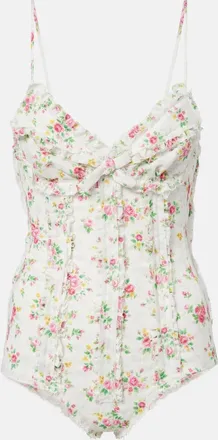 Shushu/Tong Body floral con lazo