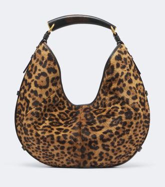 Saint Laurent Mombasa Medium calf hair shoulder bag