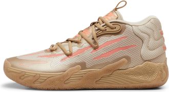 Puma Unisex MB.03 CNY Basketball Shoes - Gold Rubber - Size UK 8