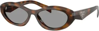 Prada SPR26Z Cat-Eye Tortoiseshell Sunglasses - Brown