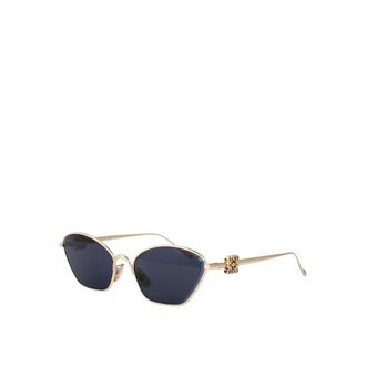 Loewe Accessoires, Dames, Geel, ONE Size, Cateye Metalen Montuur