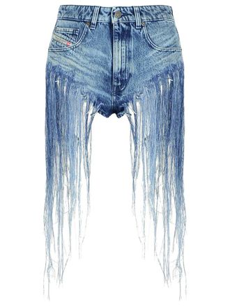 Diesel Jizz Light Blue Denim Shorts