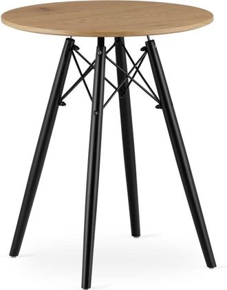 OEM Todi Mesa Redonda 60cm - Roble