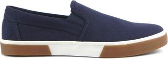 Timberland Instapschoenen - Heren - Loafers - Blauw - 45 EU - Leer - Schoenen