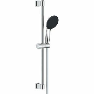 GROHE Conjunto De Ducha Con Rociador 1 Chorro, Barra 60cm Y Flexo 1,75m - Grohe Vitalio Start 110 27942001 - Ahorro De Agua - Cromo