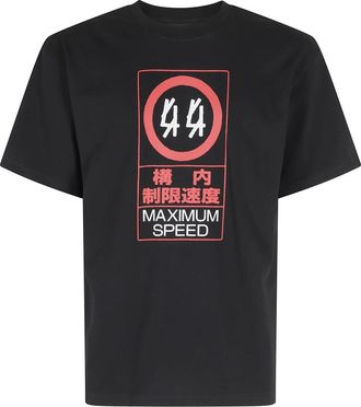 44 Label Group TEE - Heren - T-shirts - Zwart - L - Tops