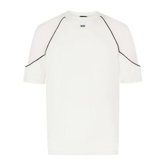 GCDS Gcds, Heren, Tops, Wit, Maat: XL Katoen