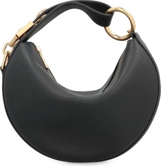 Burberry Ridderboog Tas - Dames - Schoudertassen - Zwart - ONE Size - Leer - Tassen