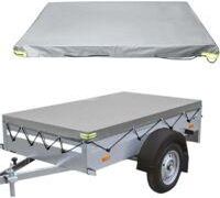 OEM Adecuado Para Lntyq - Funda Para Remolque De Plataforma Plana 214x122cm - Pvc 420d Impermeable - Protege Remolques De Hasta 750 Kg - Funda Ajustada Gr