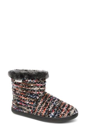 Minnetonka Betty Bootie in Midnight Knit at Nordstrom, Size X-Large