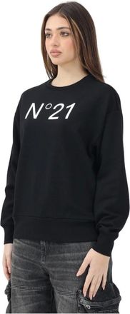 N°21 Donna, Felpe, Nero, M, new