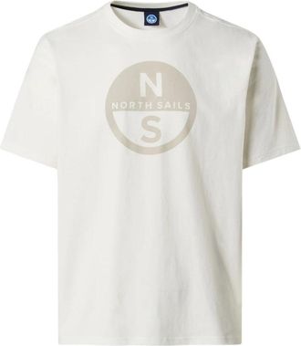North Sails Hombre, Camisetas, Blanco, Talla: M