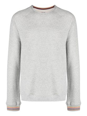 Paul Smith contrasting-trim sweatshirt - Grey