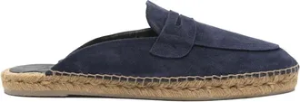 Castaner Nando espadrilles - men - Jute/Rubber/Calf Leather/Calf Suede/Jute - 40 - Blue