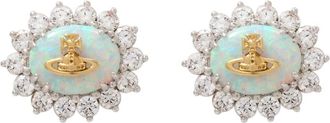 Vivienne Westwood Earrings, female, Gray, Size: ONE SIZE Annia Earrings