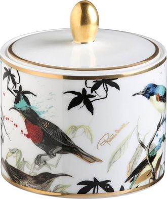 Roberto Cavalli Classic Sugar Pot in Gardens Birds at Nordstrom