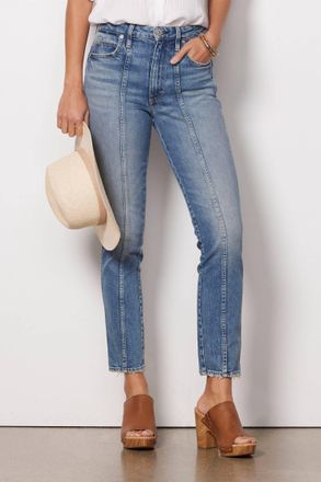 Amo Seamed Chelsea Long Jean In Deeply