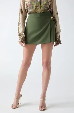 Marciano Carmen Skort in Dark Green at Nordstrom, Size 38