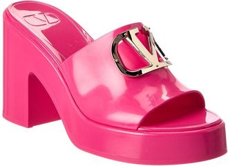 Valentino Vlogo 80 Rubber Platform Sandal