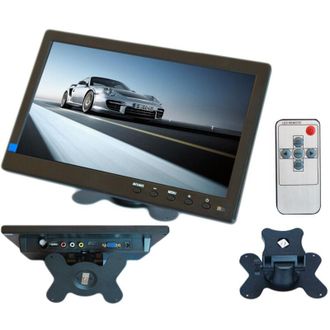 Trade Shop Trade Shop - Tv Televisi&oacute;n Monitor Lcd Digital 10.1 Tft Para Videovigilancia Vga Bnc Hdmi