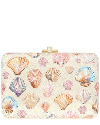 Judith Leiber Slim Crystal Clutch
