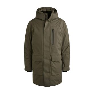 Cast Iron Heren, Mantels, Bruin, Maat: L