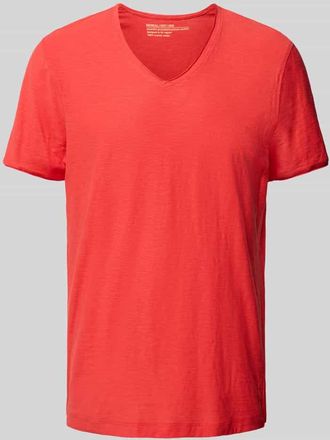 Mc Neal T-Shirt mit V-Ausschnitt in Hellrot, Gr&ouml;&szlig;e L