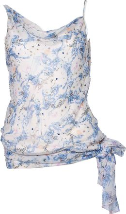 Diane Von F&uuml;rstenberg Diane Von Furstenberg, Assymetric cream colored top