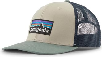 Patagonia Cappellino P-6 Logo Trucker Hat - - Sport - Uomo - Verde - ONE SIZE