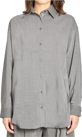 Jacquemus La Chemise dHomme - Dames - Overhemden - Grijs - XS - Overhemden