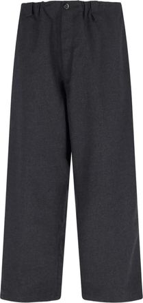 Willy Chavarria Pantaloni con bottoni - Grigio