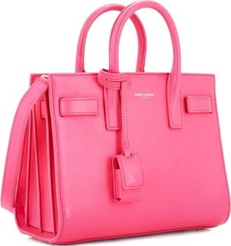 Saint Laurent Sac de Jour Bag Leather Baby tote bag - Roze