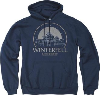 Gildan Game Of Thrones Winterfell Adult Pull Over Hoodie / Hooded Sweatshirt