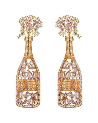 Eyecandy LA Eye Candy La Cz Drop Earring