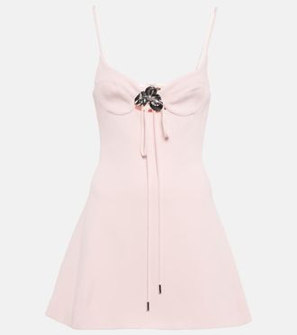 DAVID KOMA Embellished minidress
