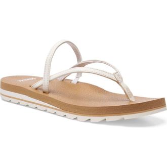 Sanuk Yoga Strappy Sandal in White at Nordstrom, Size 11