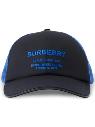 Burberry Horseferry baseball cap - Blue