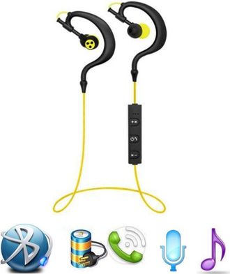 Trade Shop Trade Shop - Auriculares Deporte Audio Est&eacute;reo Auriculares Bluetooth Auriculares Smartphone Mobile Earplack