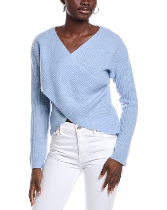 Naadam Naadam Reversible Crossover Cashmere Sweater