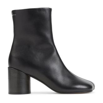 Maison Margiela Enkellaarsjes - Dames - Schoenen - Zwart - Maat: 37 EU Leer