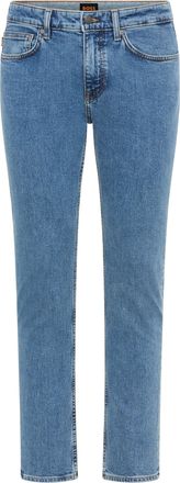 Boss Orange by Hugo Boss Slim-fit-Jeans BOSS ORANGE DELAWARE BO, Herren, Gr. 30, L&auml;nge 34, turquoise, aqua440, Denim/Jeans, Obermaterial: 99% Baumwolle, 1% Elasthan, unifarben