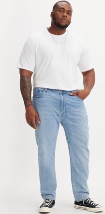 Levi's Plus Tapered-fit-Jeans LEVIS PLUS 512, Herren, Gr. 46, L&auml;nge 34, blau (call it off), Denim/Jeans, Obermaterial: 99% Baumwolle, 1% Elasthan, normal lang, Je