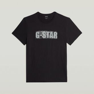 G-Star Logo T-Shirt - Zwart - Heren