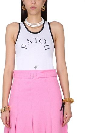 Patou Tank Top With Logo-Donna