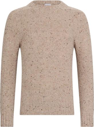 Malo Cashmere Crewneck Trui - Heren - Cashmere truien - Beige - 4XL - Truien & Vesten