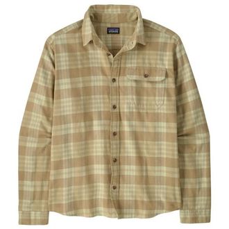 Patagonia L/S LW Fjord Flannel Shirt Hemd f&uuml;r Herren | beige