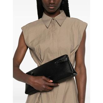 Brunello Cucinelli Calf Leather Clutch - Black